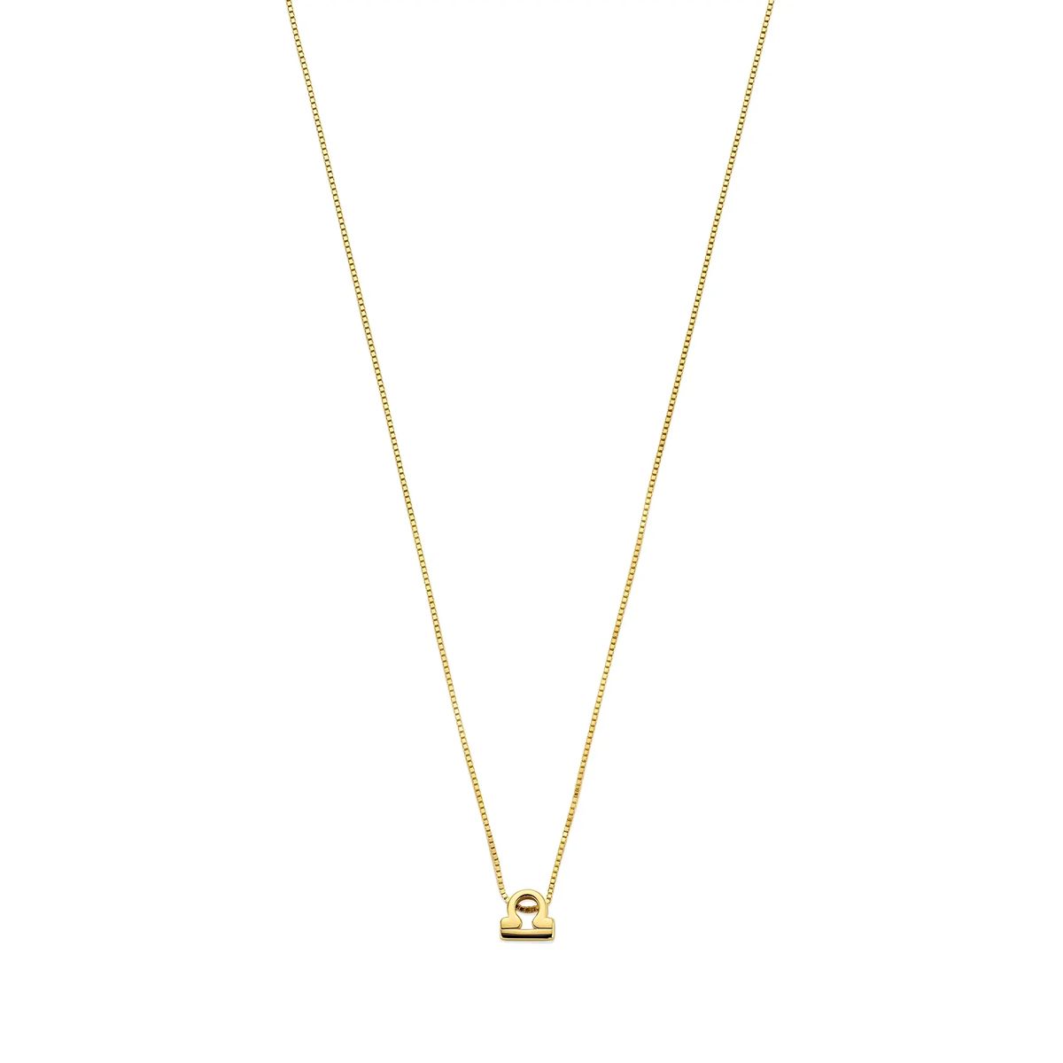 Venezianische Kette mit Waage-Sternzeichen