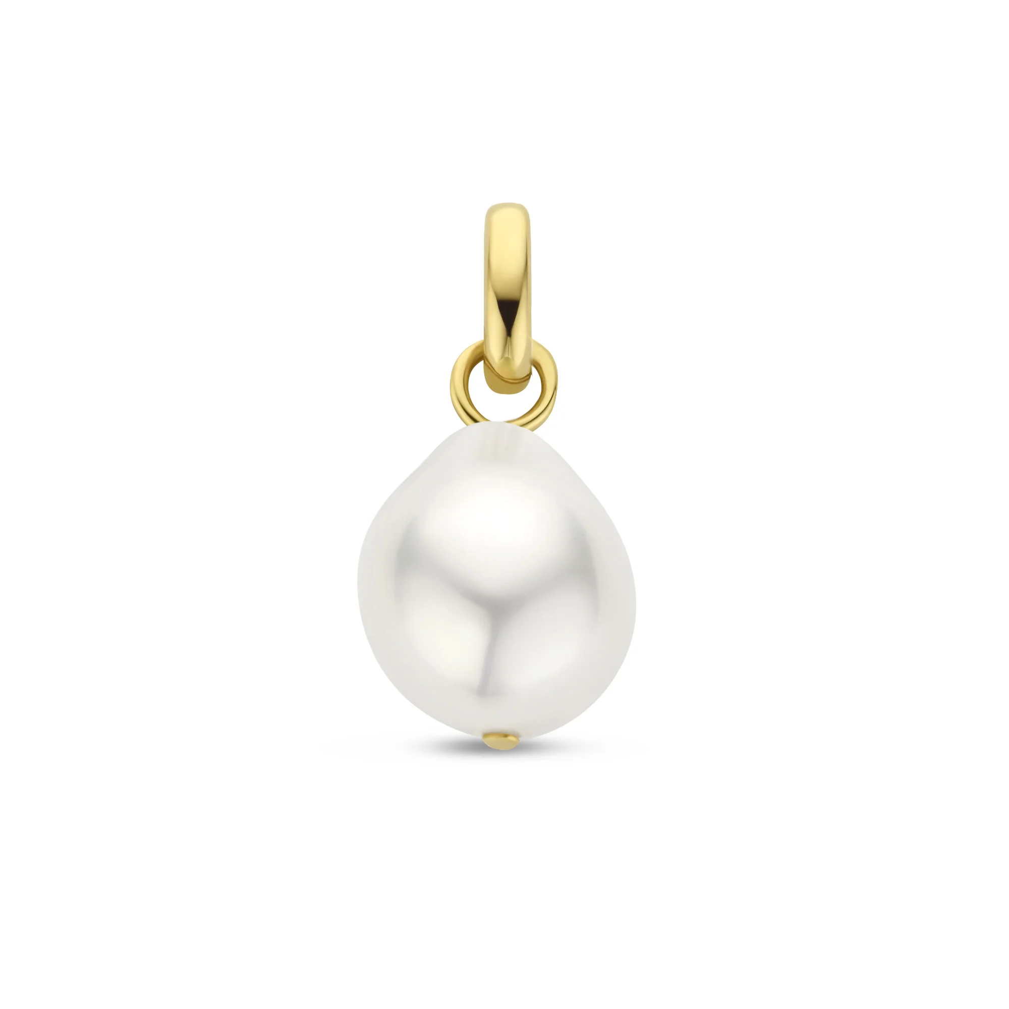 Belleville Luna Perlen-Gold-Charm