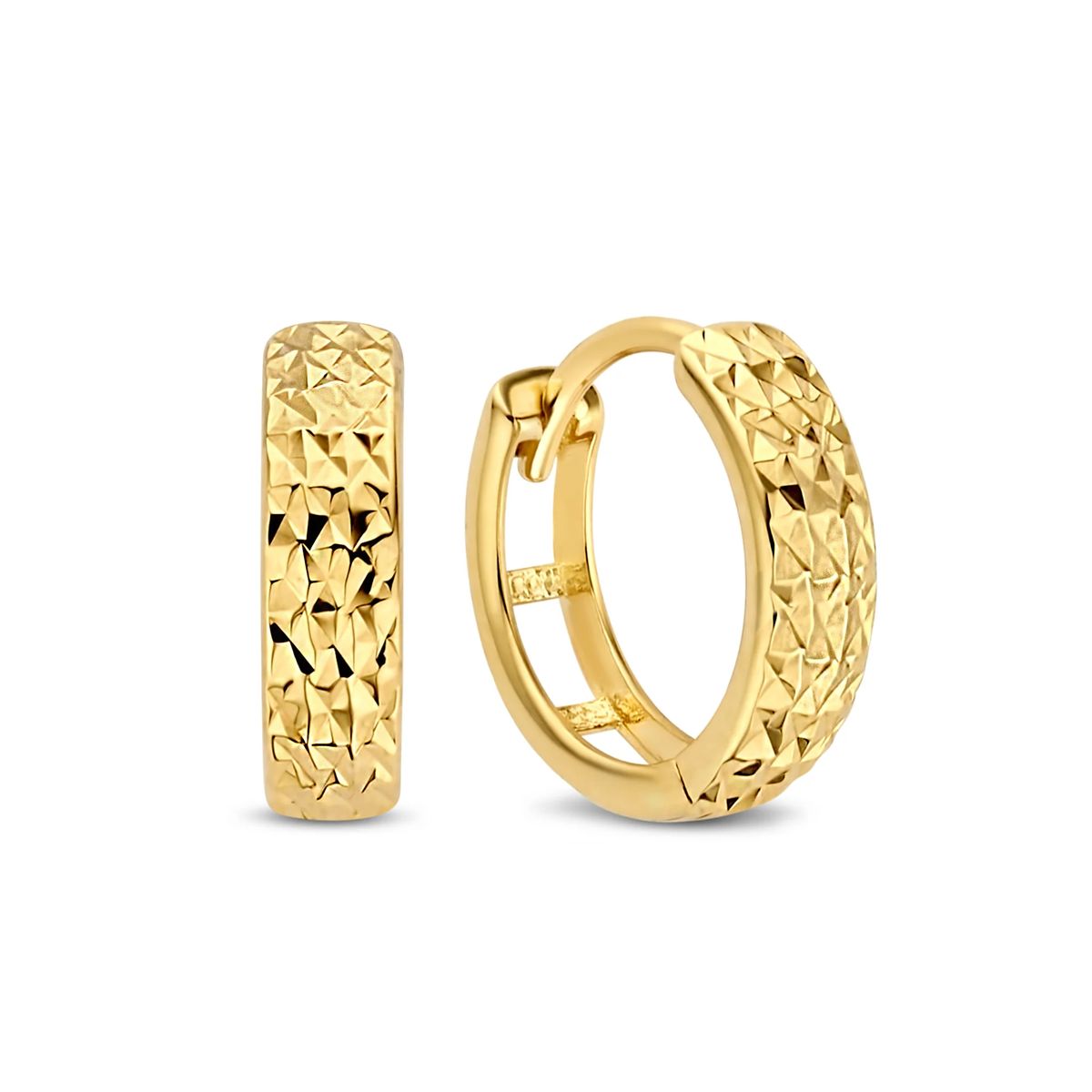 Rivoli Laura Creolen mit Diamantschliff