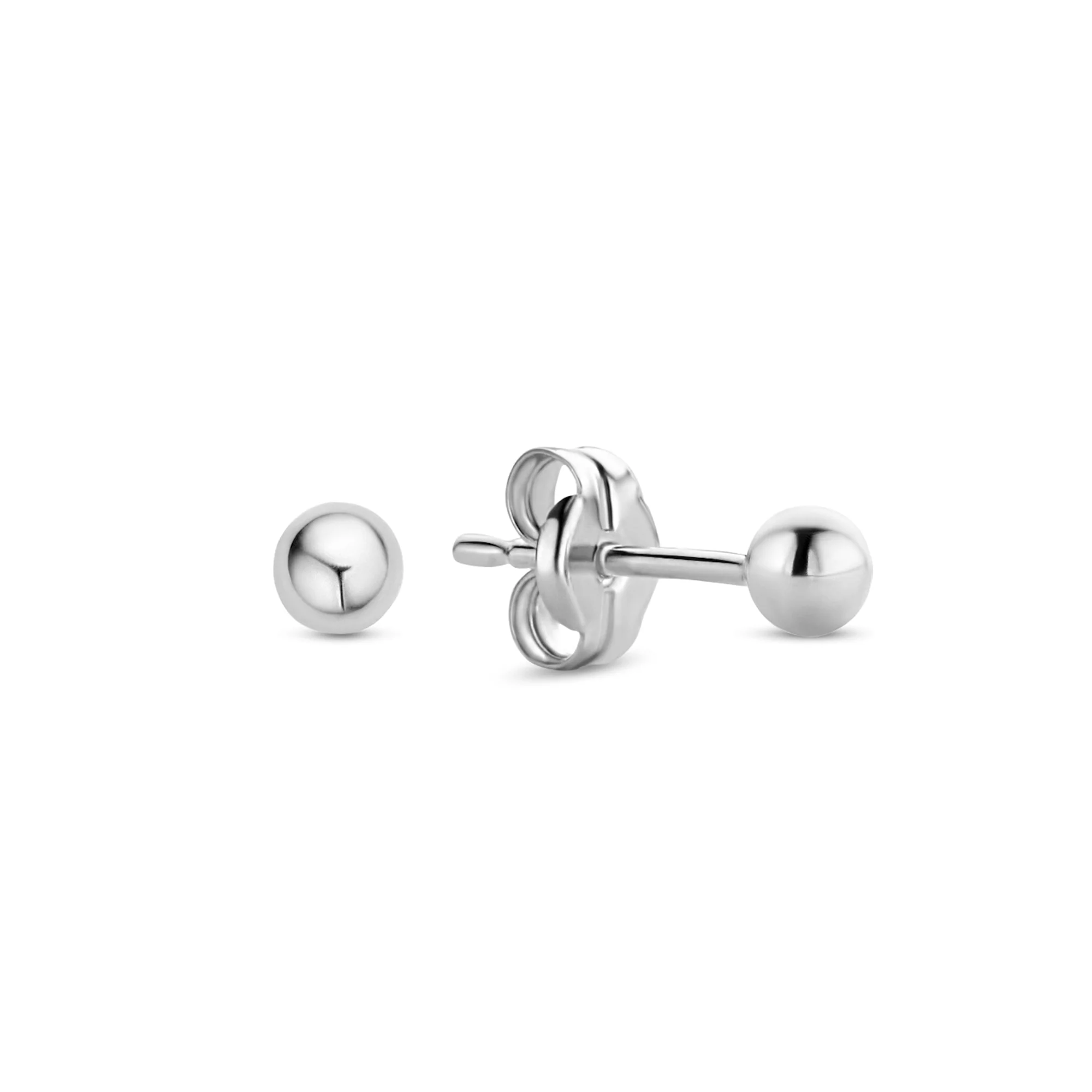 Klassische minimalistische Kugelohrstecker