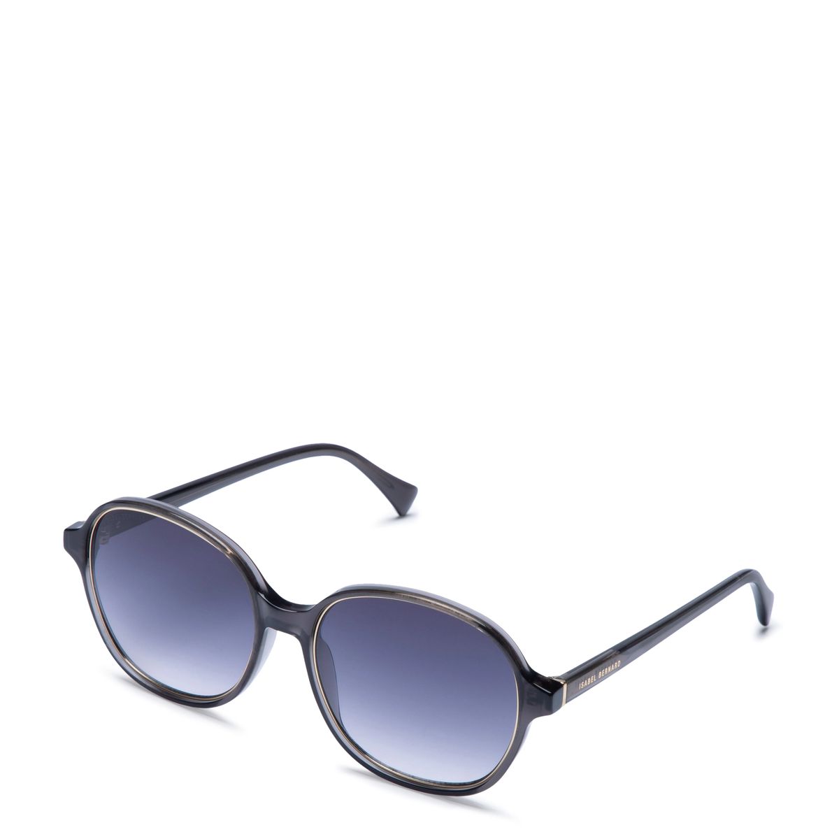Transparente ovale Eva Sonnenbrille