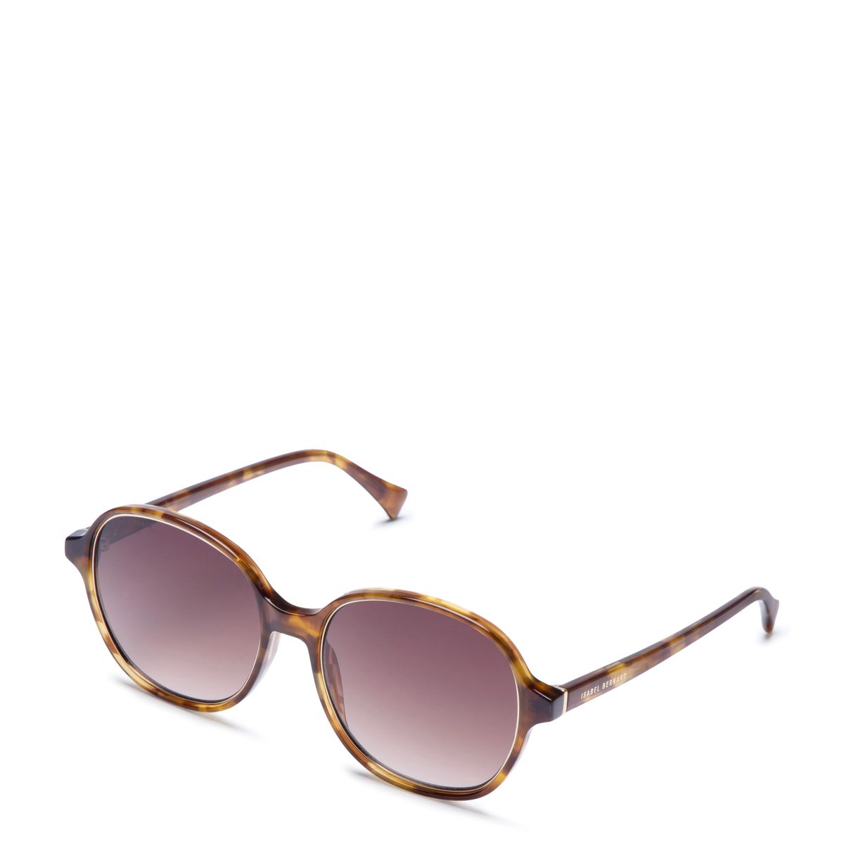 Elegante ovale Sonnenbrille mit Verlaufsgläsern