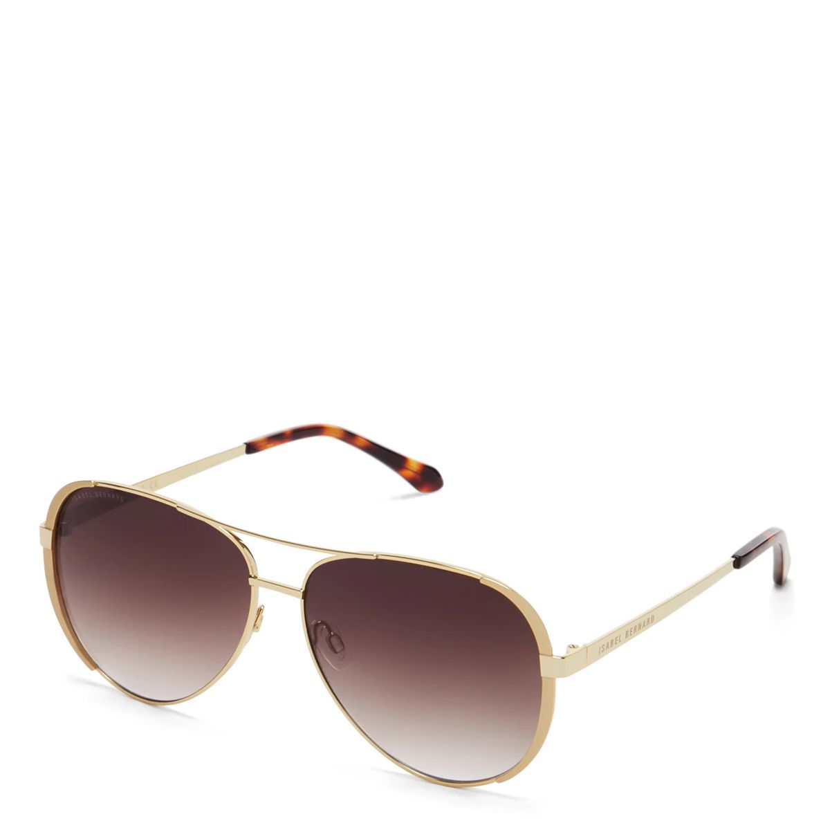 Klassische goldene Aviator-Sonnenbrille