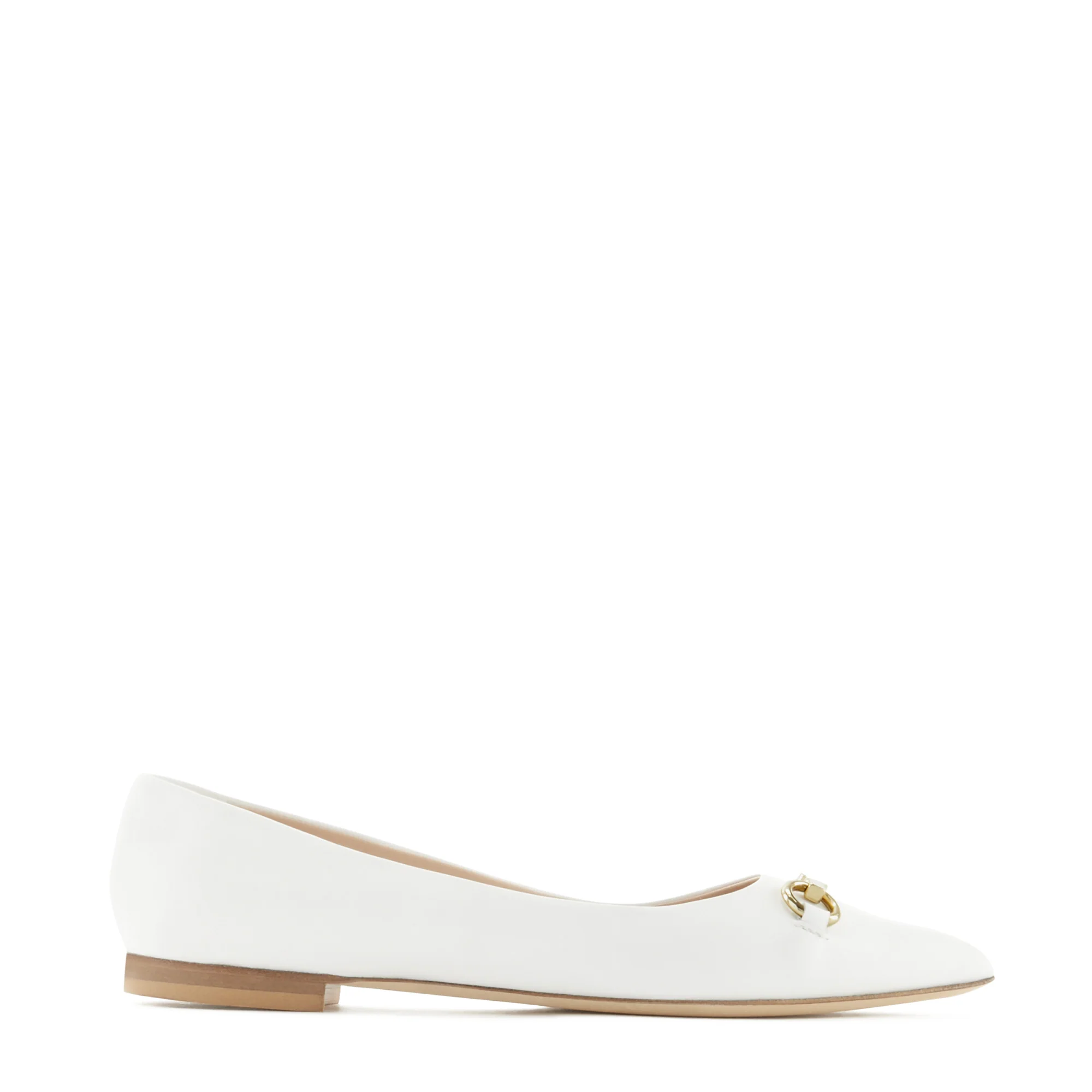 Spitze Ballerinas mit Kettendetail