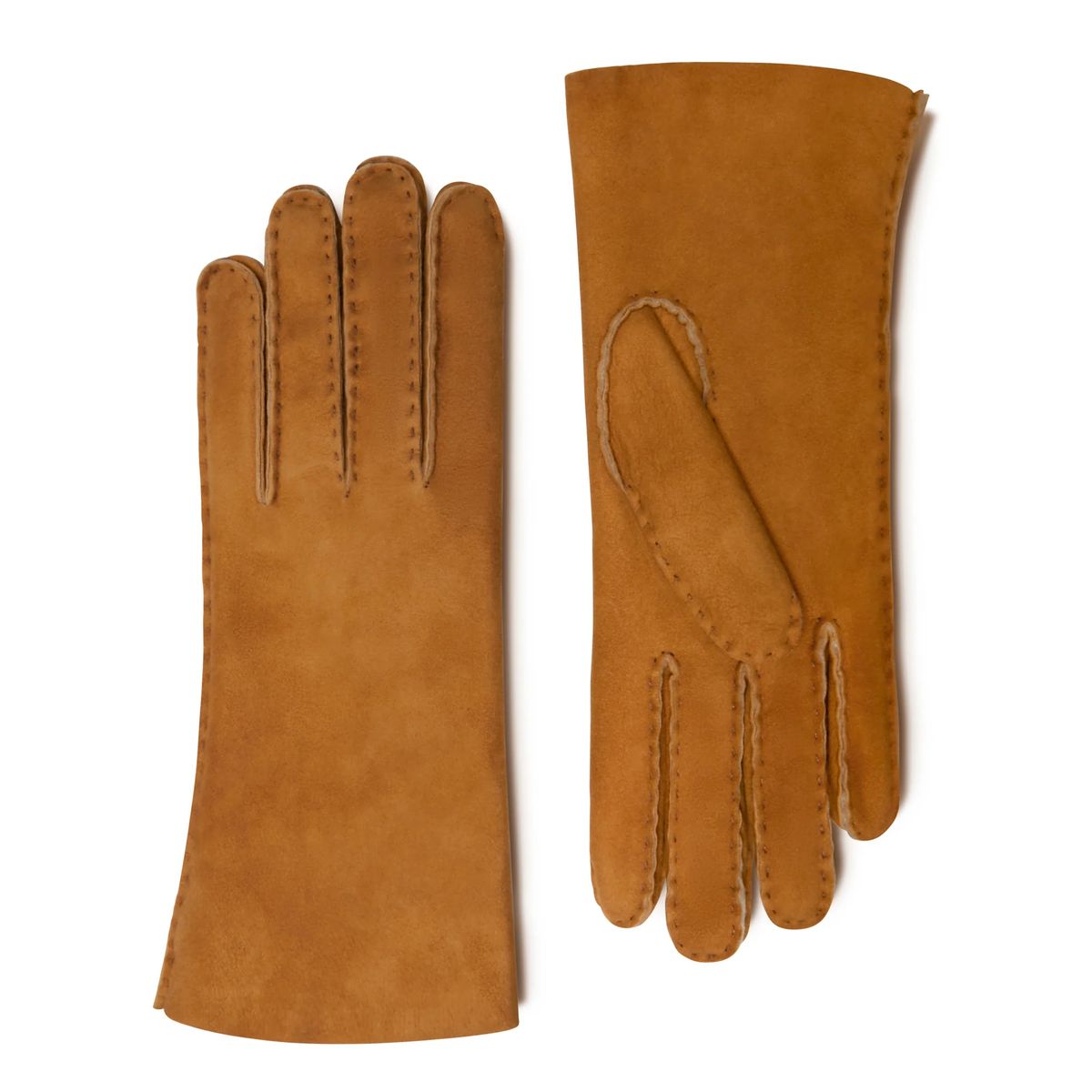 Edle Lederhandschuhe mit Handnaht