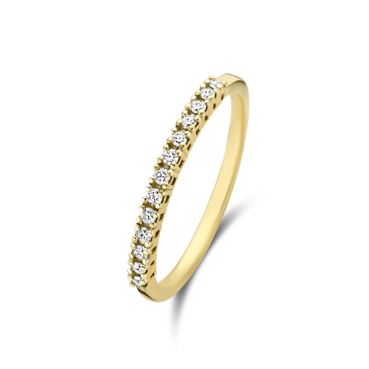 Filigraner Diamant-Halb-Memory-Ring