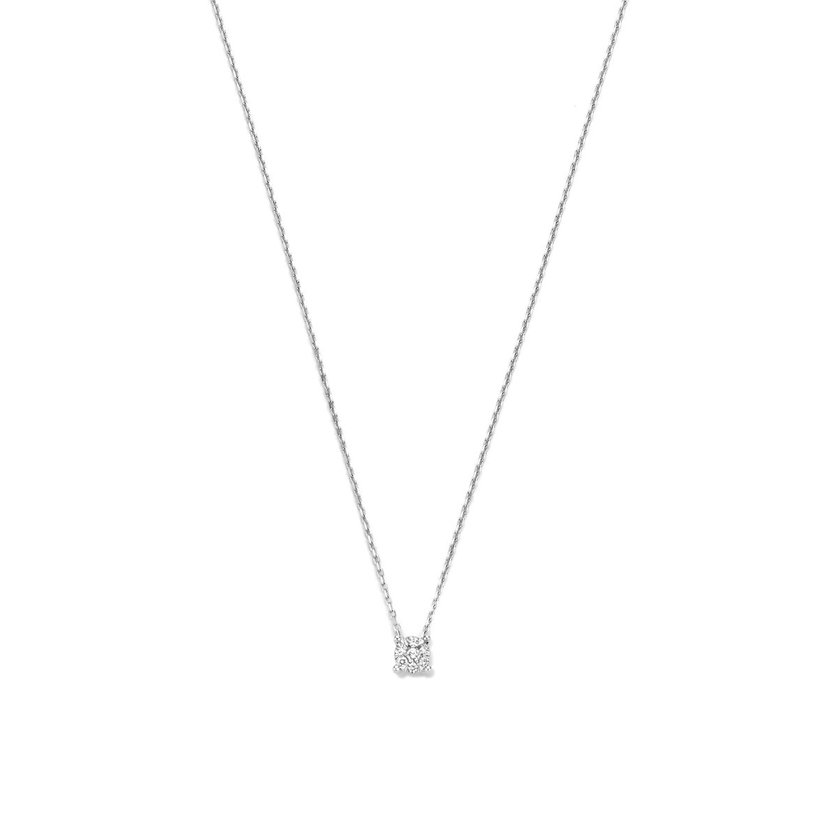Eleganter Diamant-Solitär-Anhänger
