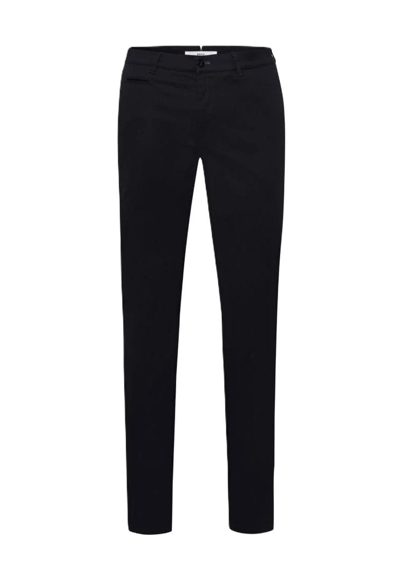 Moderne, schmale, schwarze Chinohose