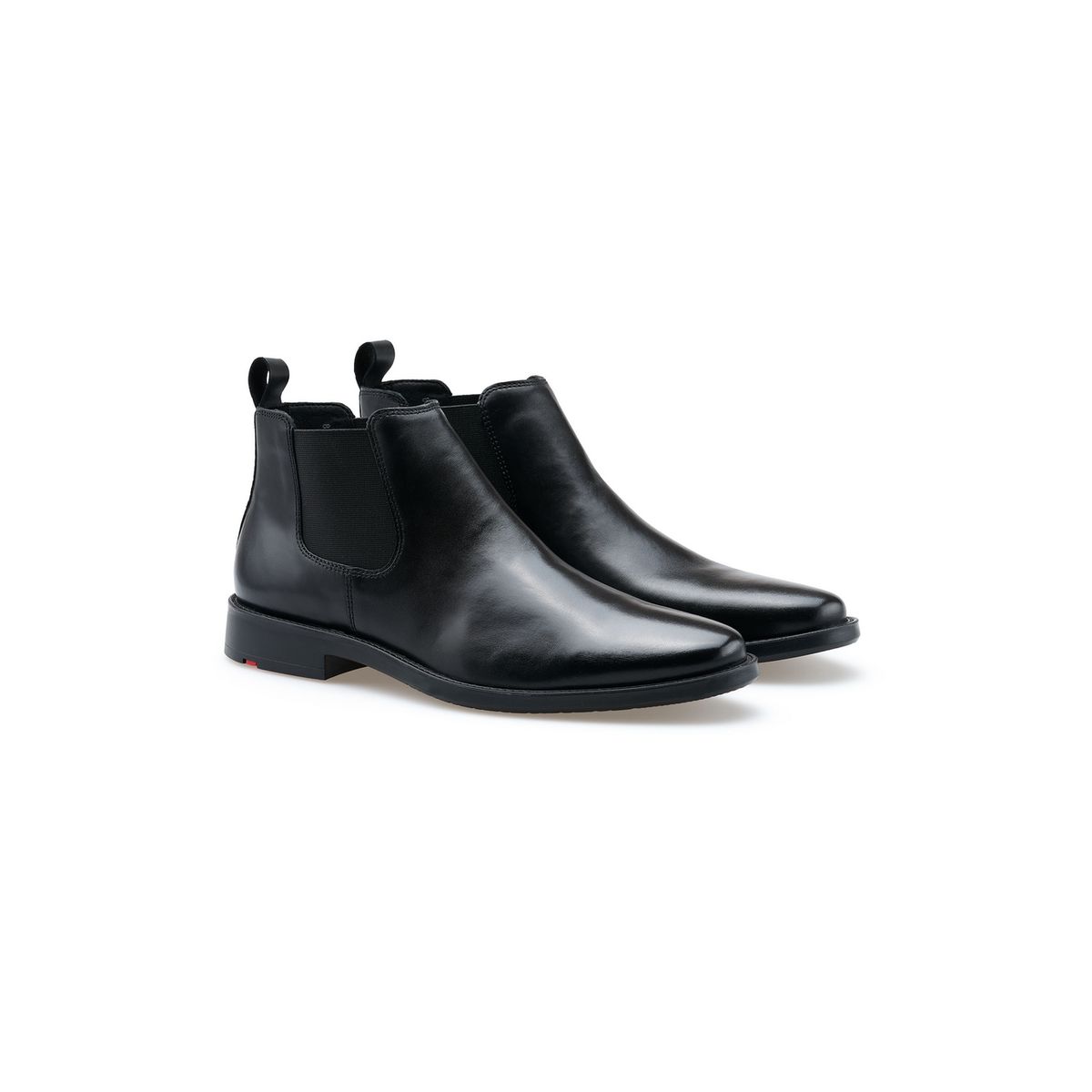 Klassische Leder Chelsea Boots