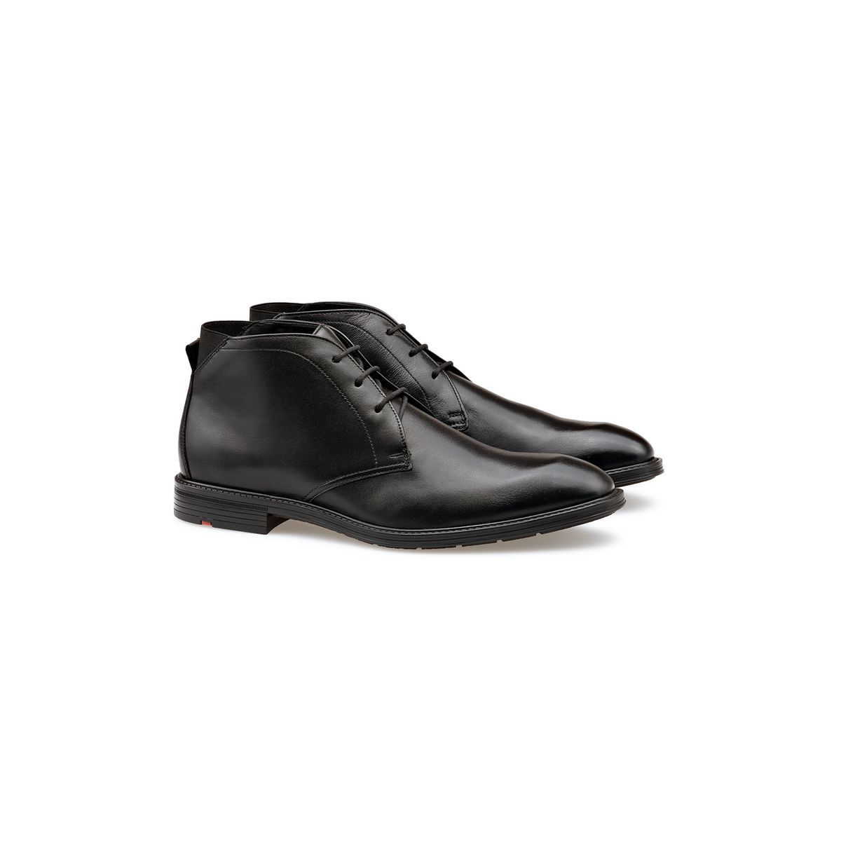 Elegante Leder Desert-Boots