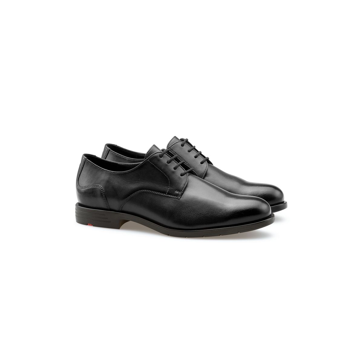 Klassischer Glattleder Derby-Schuh