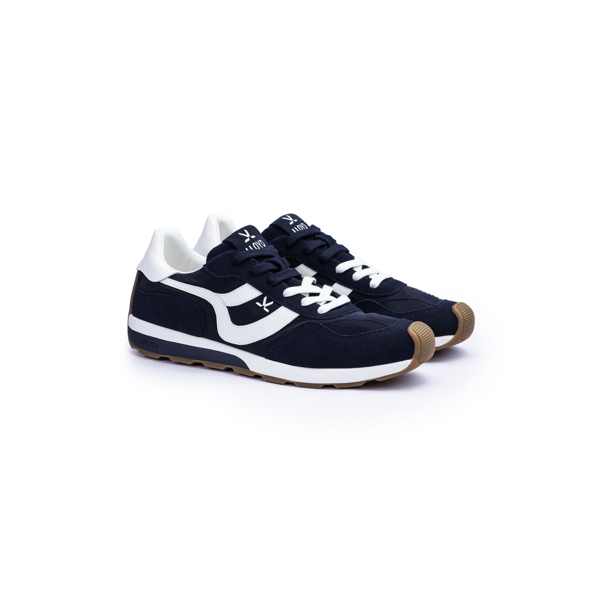 Klassische Low-Top Rauleder-Sneaker