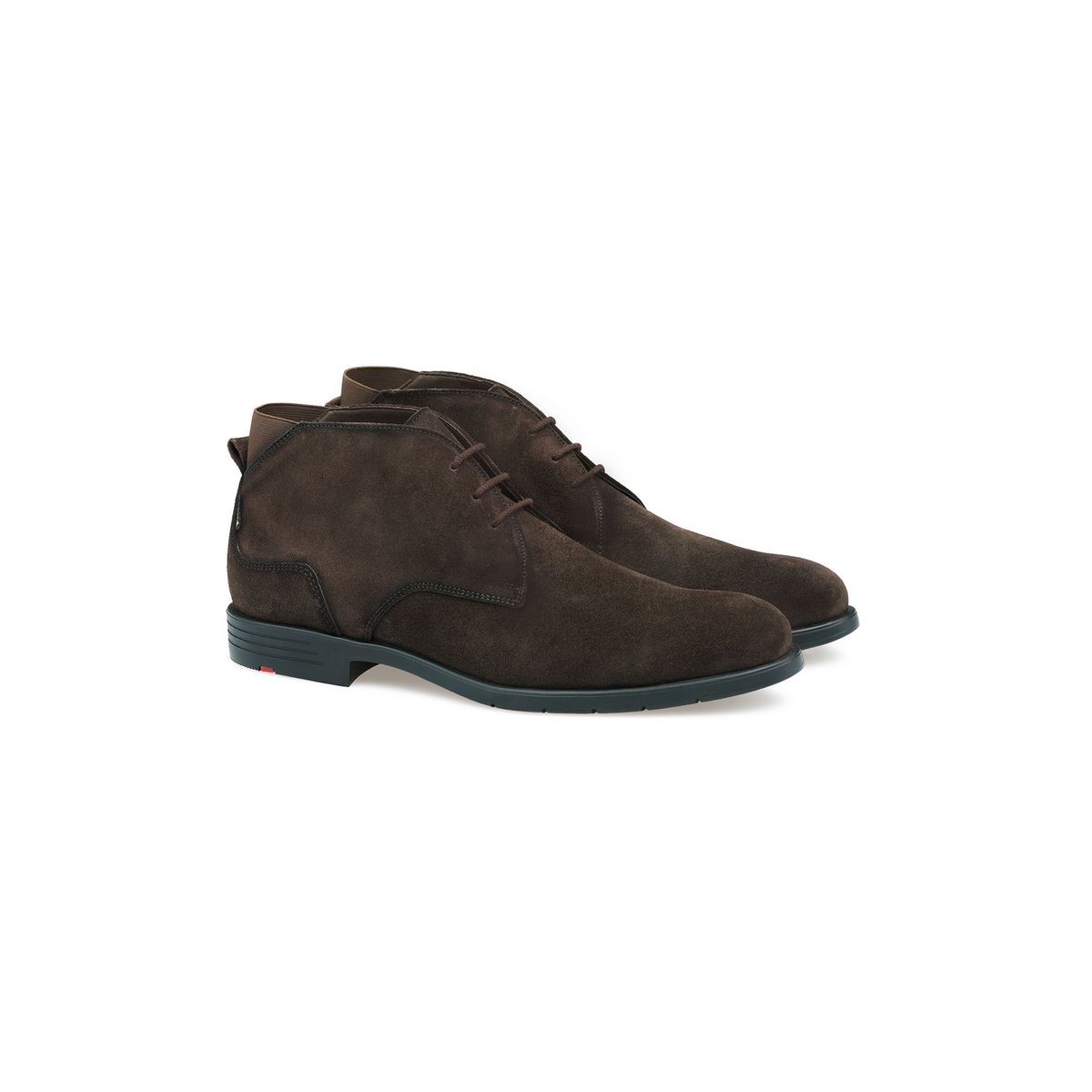 Klassische Chukka-Stiefeletten aus Rauleder