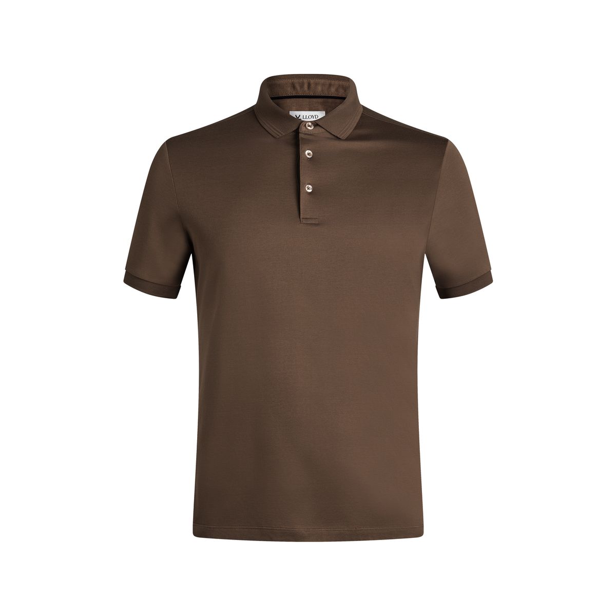 Klassisches Poloshirt aus merzerisierter Baumwolle