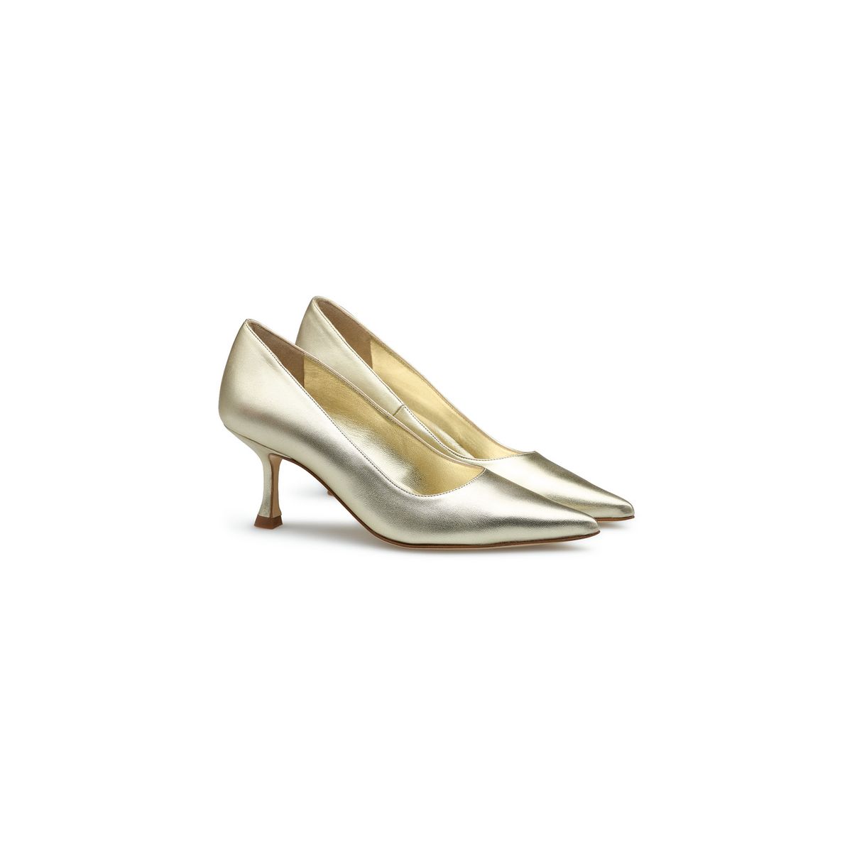 Elegantes Metallic-Design mit spitzer Kappe