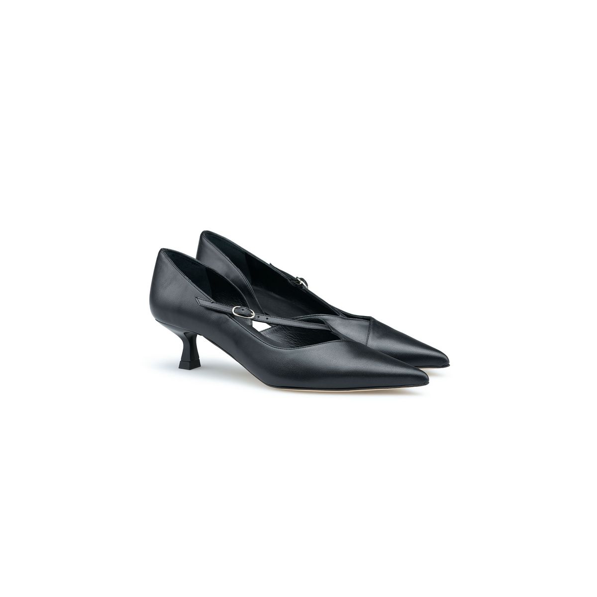 Elegante spitze Kitten-Heel Pumps