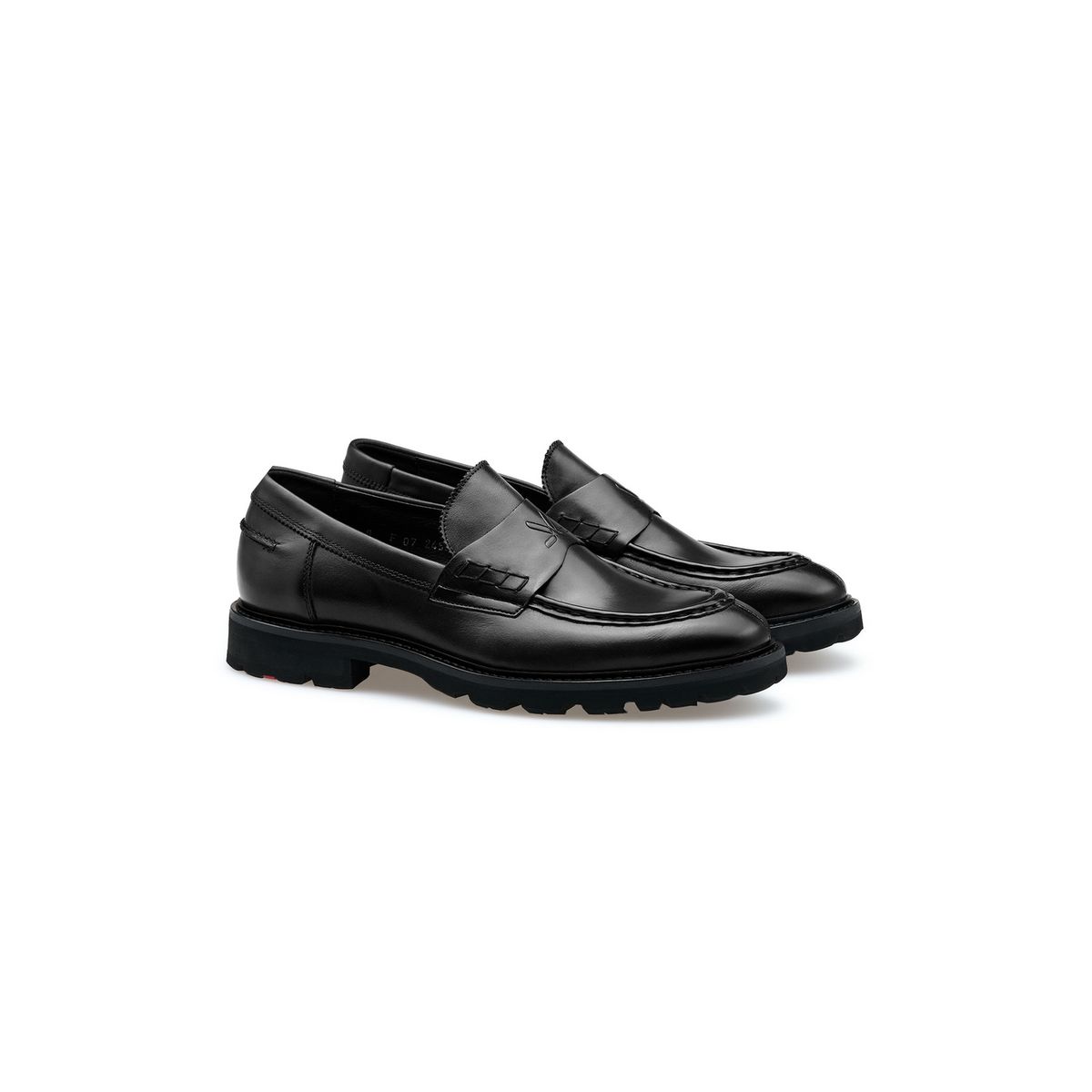 Elegante Slipper aus Glattleder