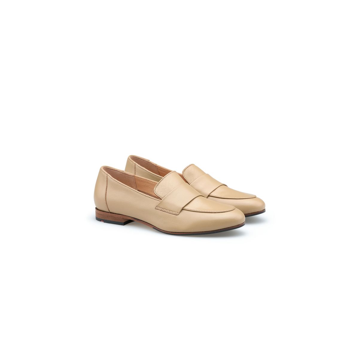 Feine Loafer aus Glattleder