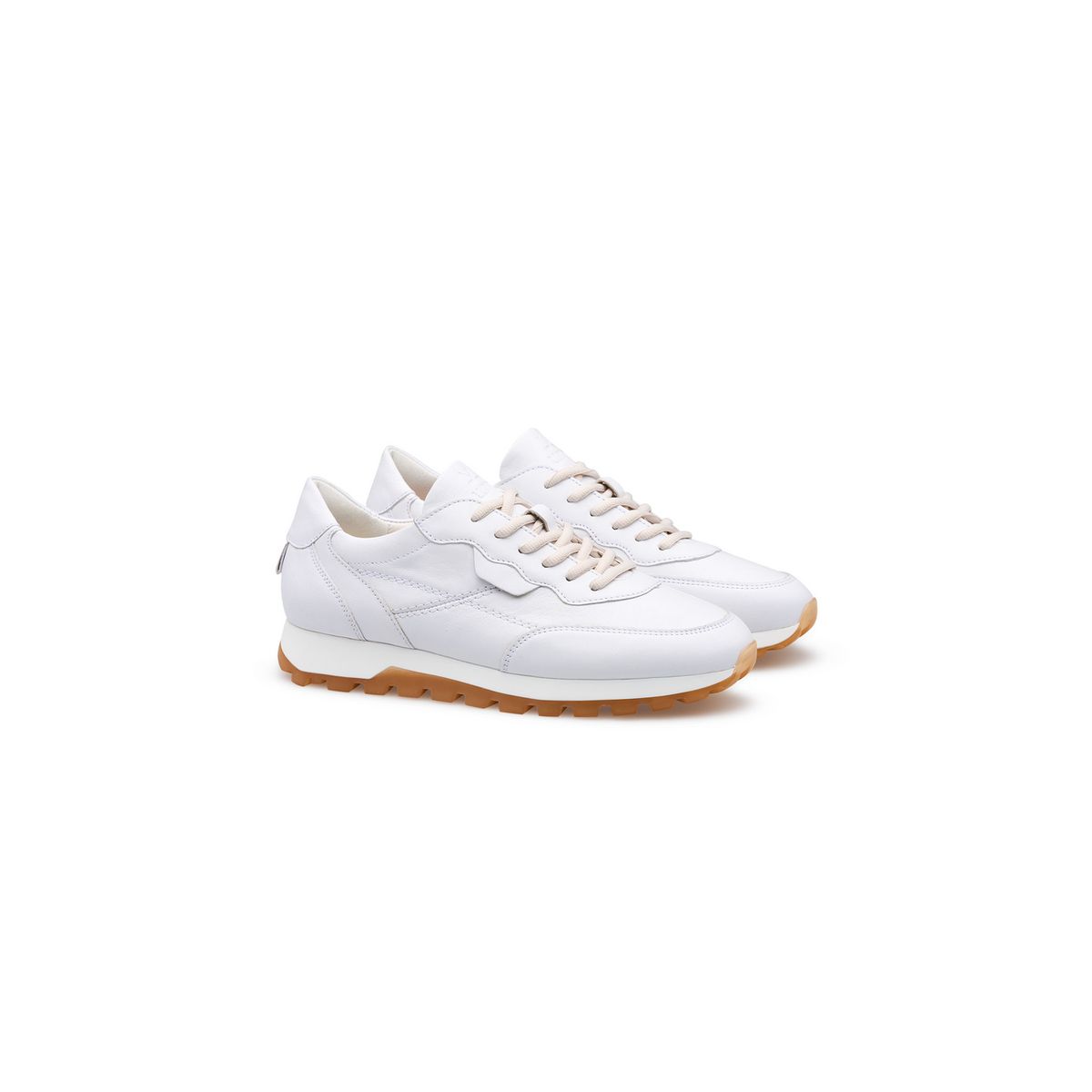 Elegante Low-Top Leder-Sneaker