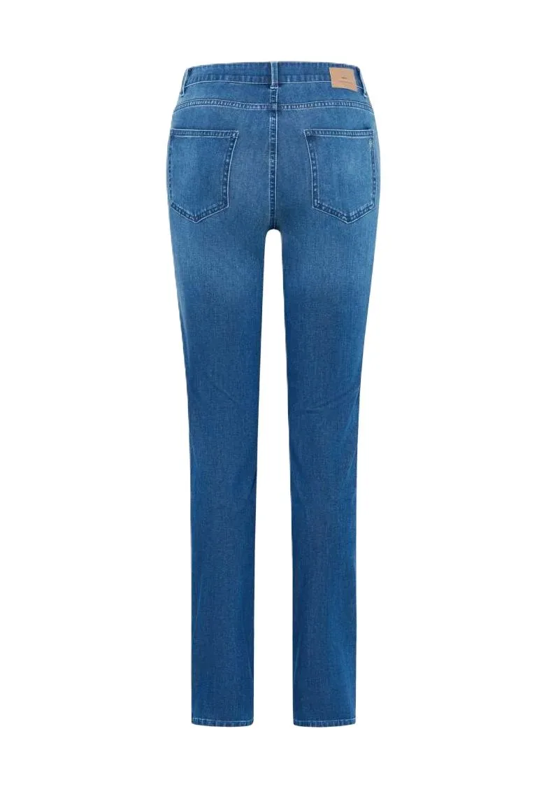 Klassische Slim-Fit Stretch Denim Jeans