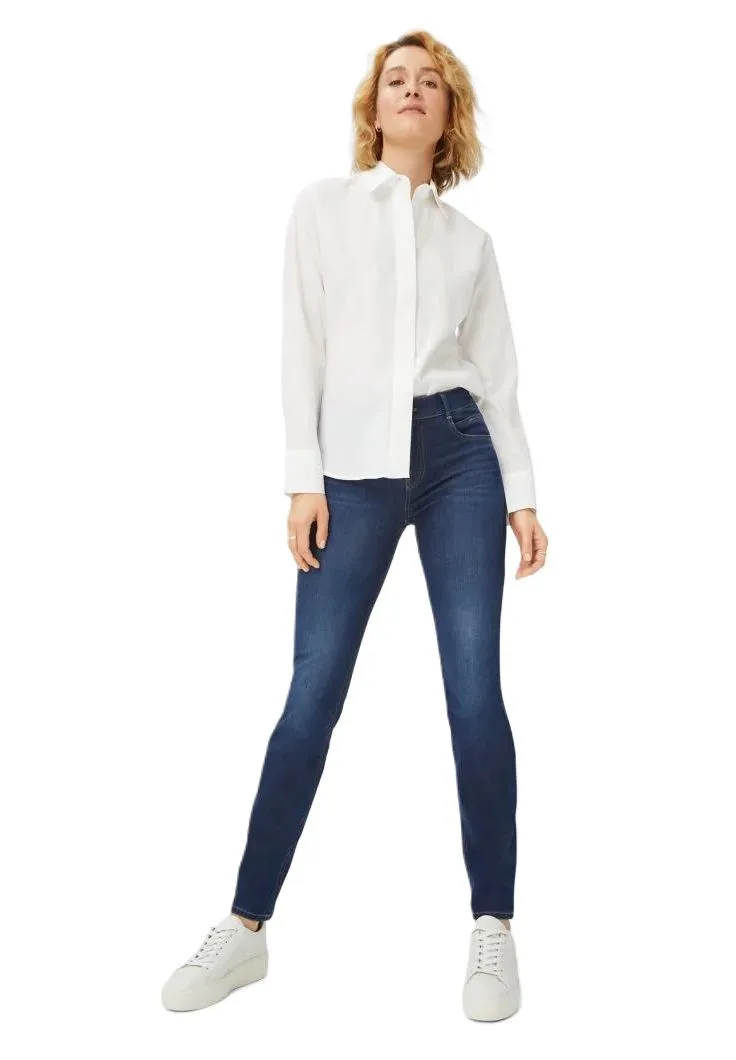 Klassische Slim-Fit Stretch Denim Jeans