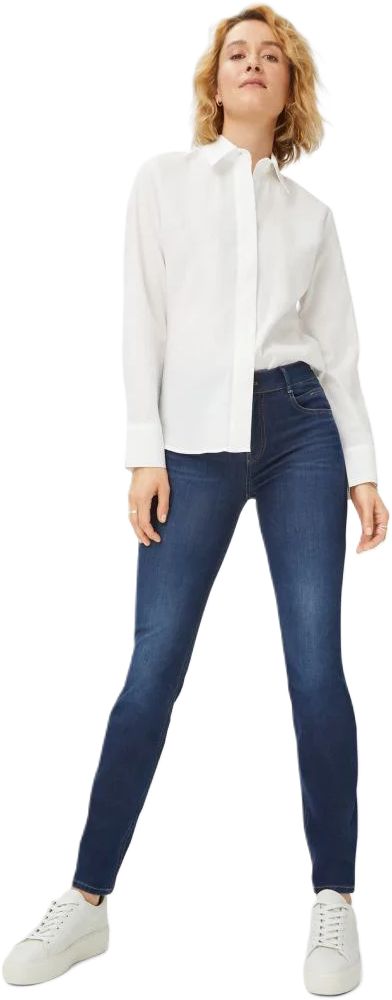 Klassische Slim-Fit Stretch Denim Jeans