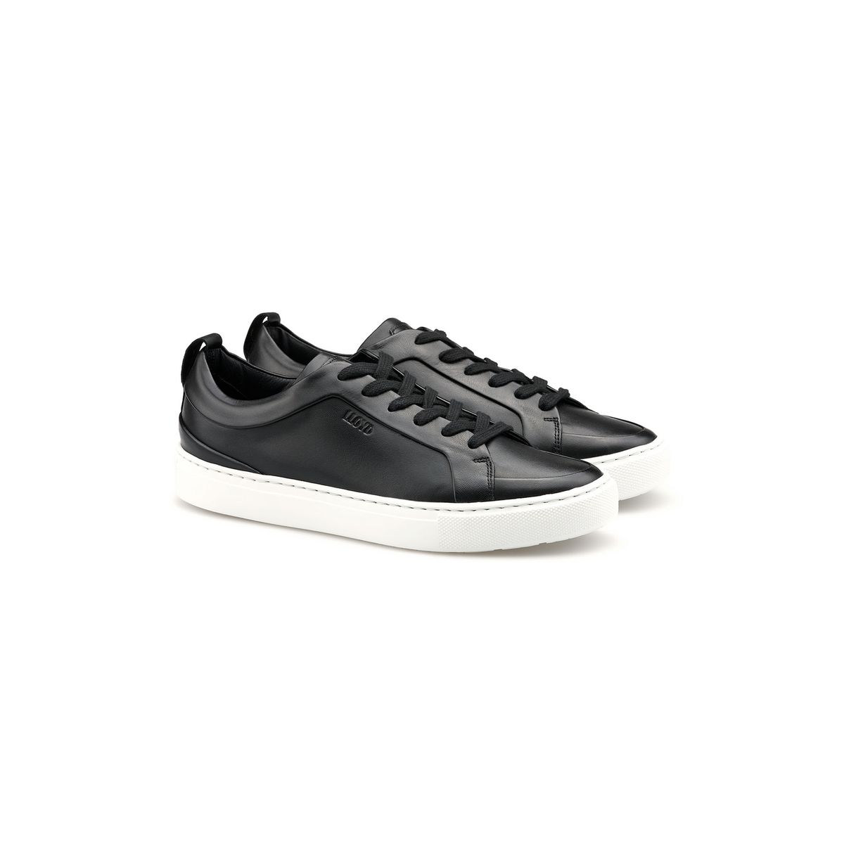 Minimalistische Glattleder Low-Tops