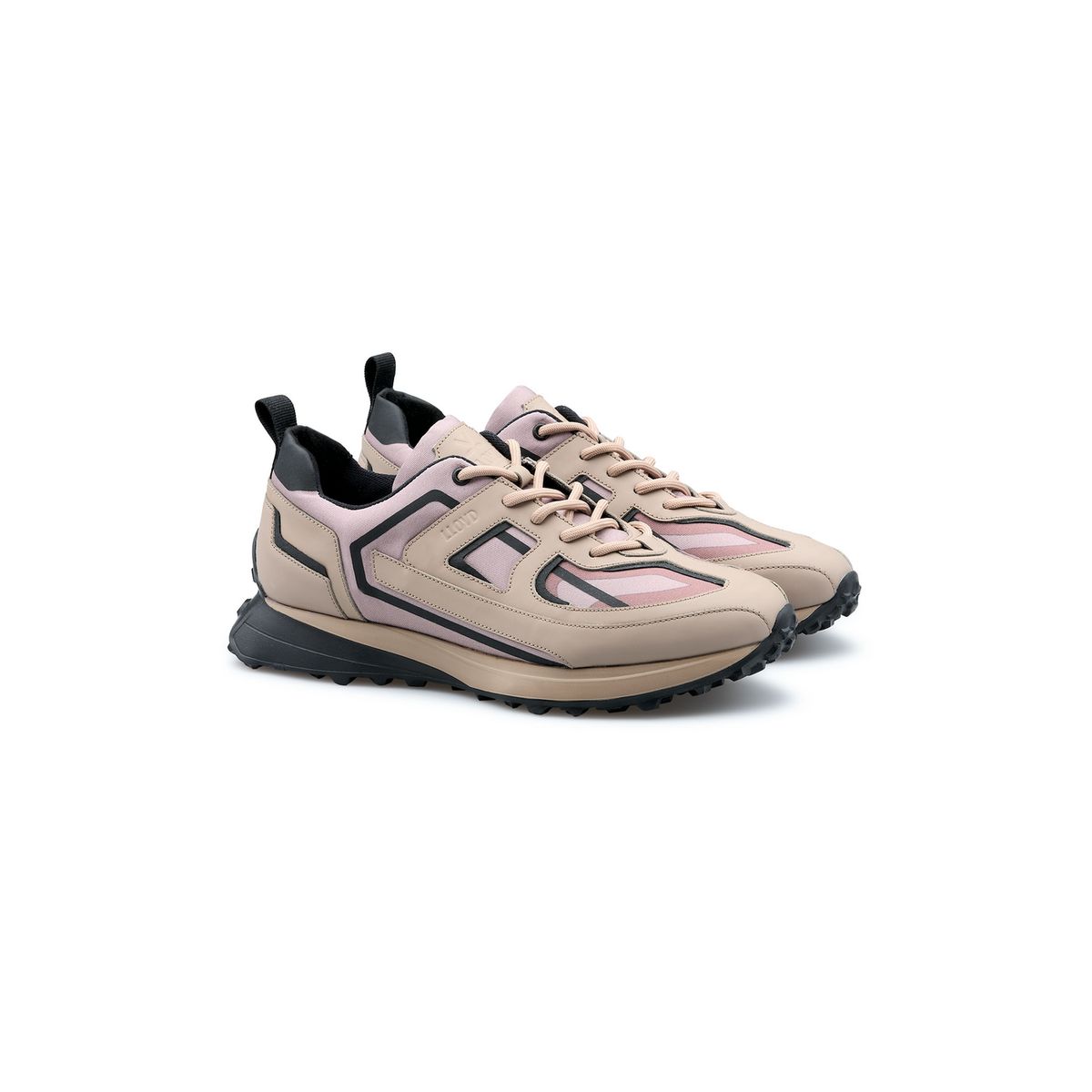 Strukturierter Low-Top Freizeit-Sneaker