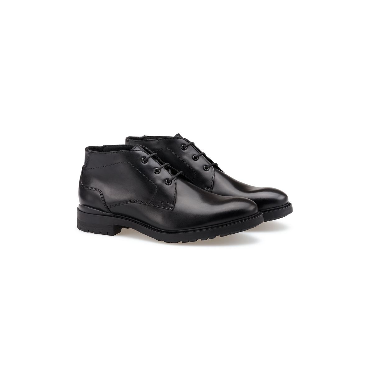 Klassische Glattleder Desert Boots