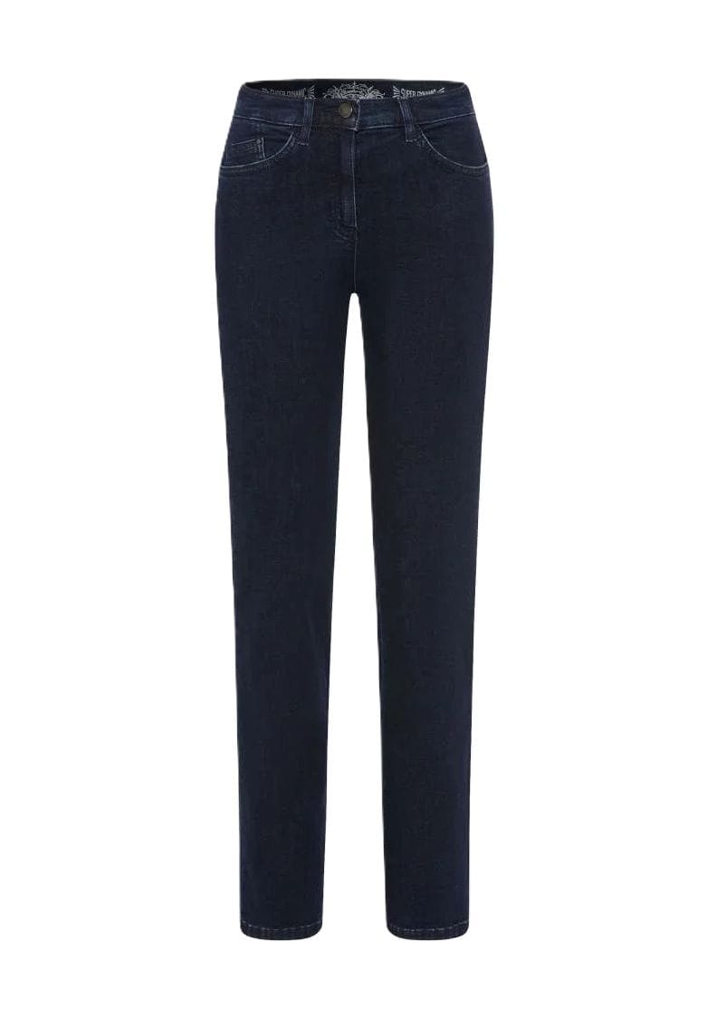 RAPHAELA BY BRAX Lora Jeans, 5-Pocket-Style, für Damen, blau, 36