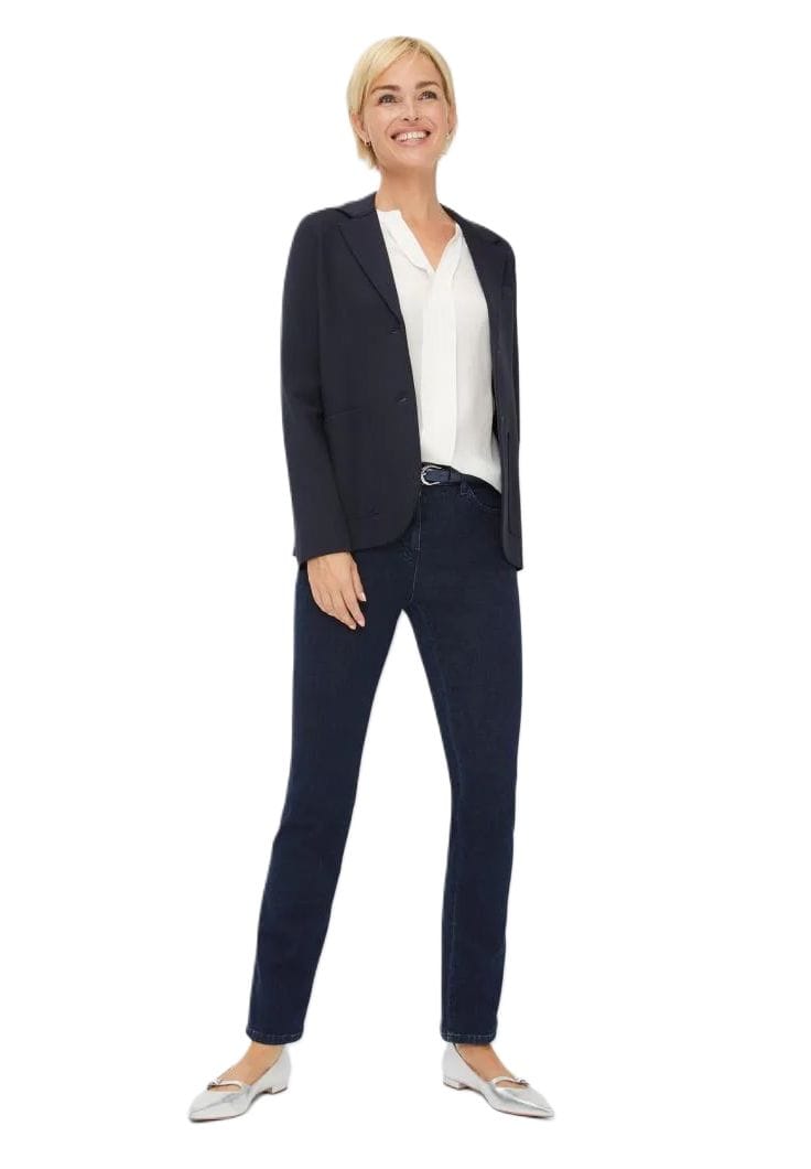 RAPHAELA BY BRAX Lora Jeans, 5-Pocket-Style, für Damen, blau, 36