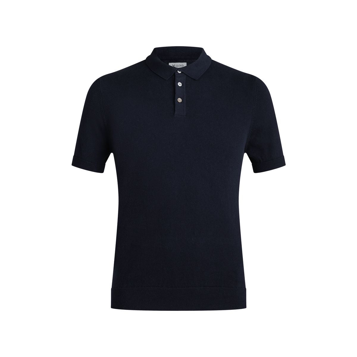 Zeitloses Kurzarm-Poloshirt aus Strick