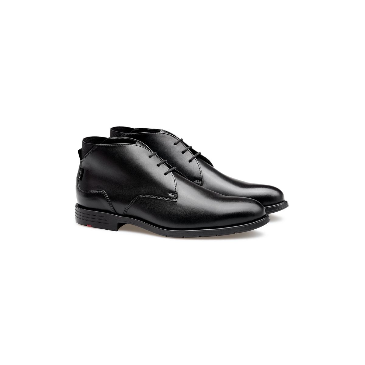Elegante Chukka-Boots aus Glattleder