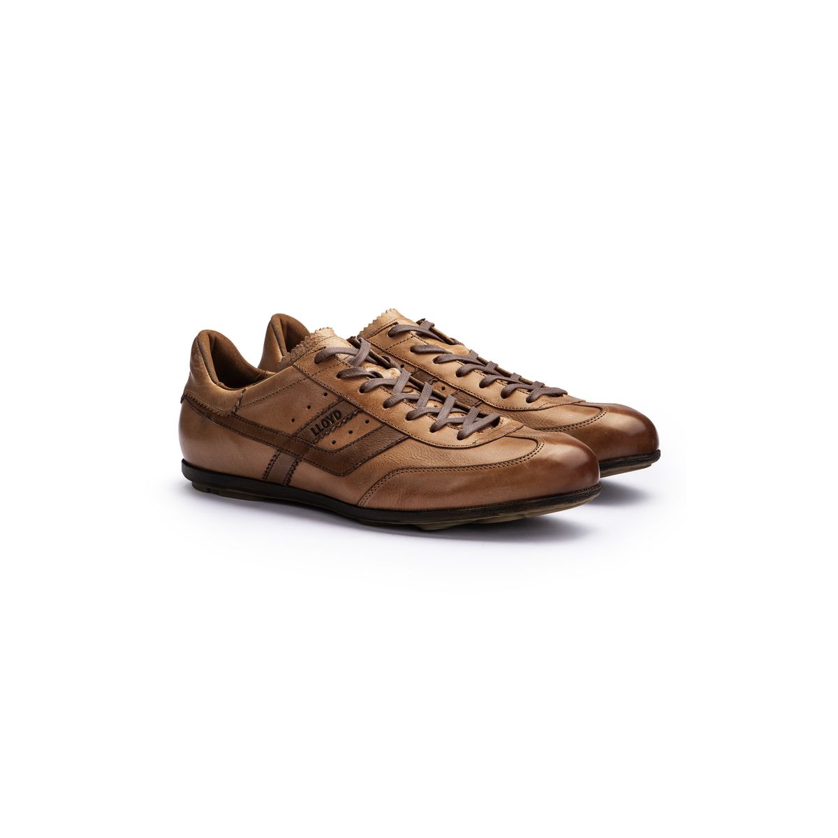 Robuste Low-Tops aus Fettleder