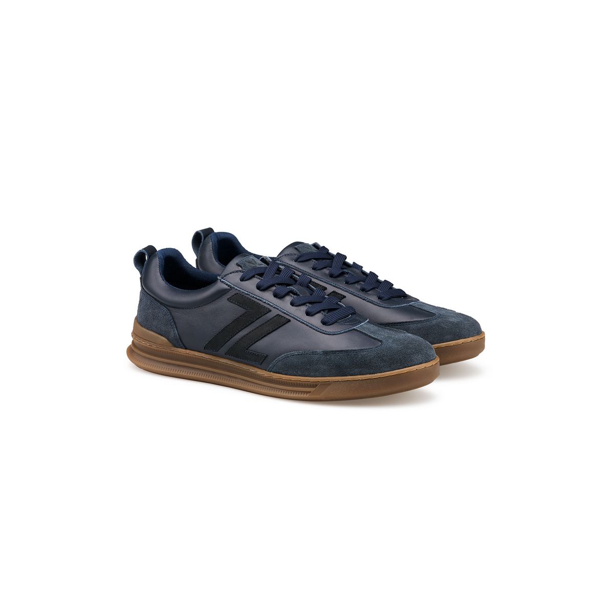 Moderner Low-Top Leder Sneaker