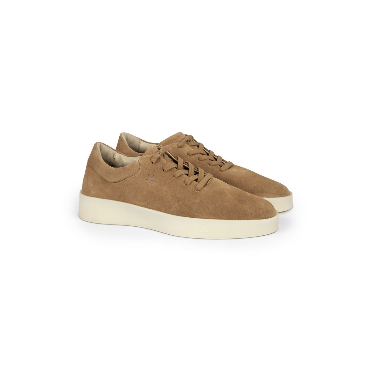 Minimalistische Low-Top-Sneaker aus Rauleder
