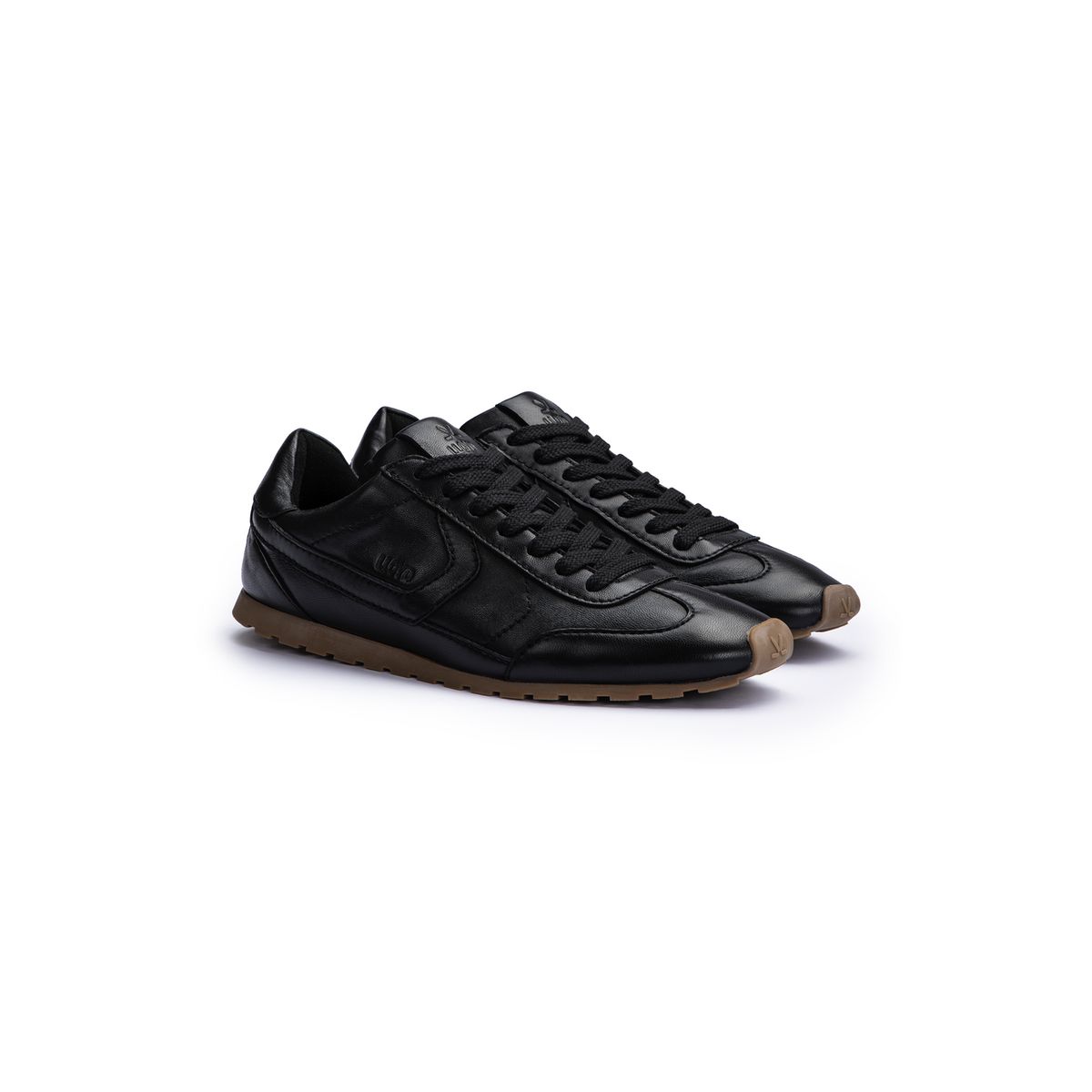 Low-Profile Glattleder Sneaker