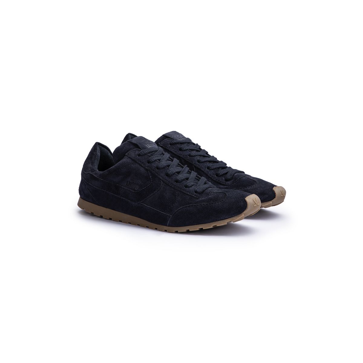 Sportliche Low-Top Sneaker aus Rauleder