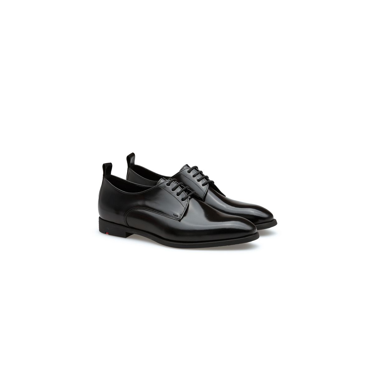 Klassische Glänzende Leder-Derbys