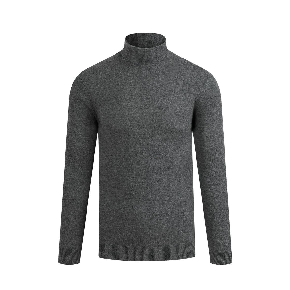 Edler Rollkragenpullover mit Kaschmiranteil