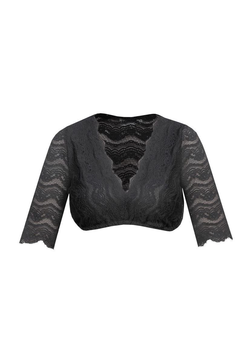 Bolero Jäckchen aus Spitze mit 3/4 Ärmeln