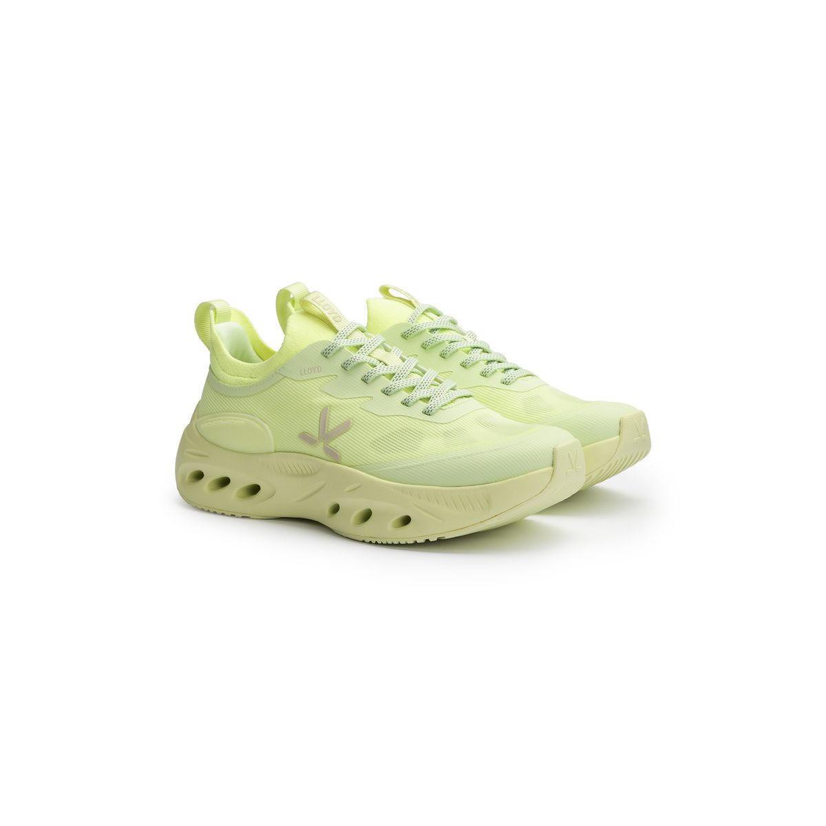 Moderner Mesh-Plateau-Sneaker