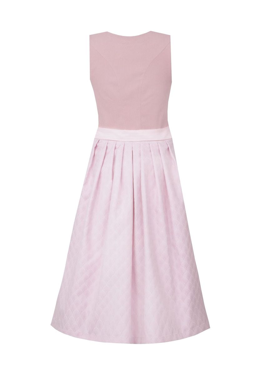 Klassisches rosa traditionelles Dirndlkleid