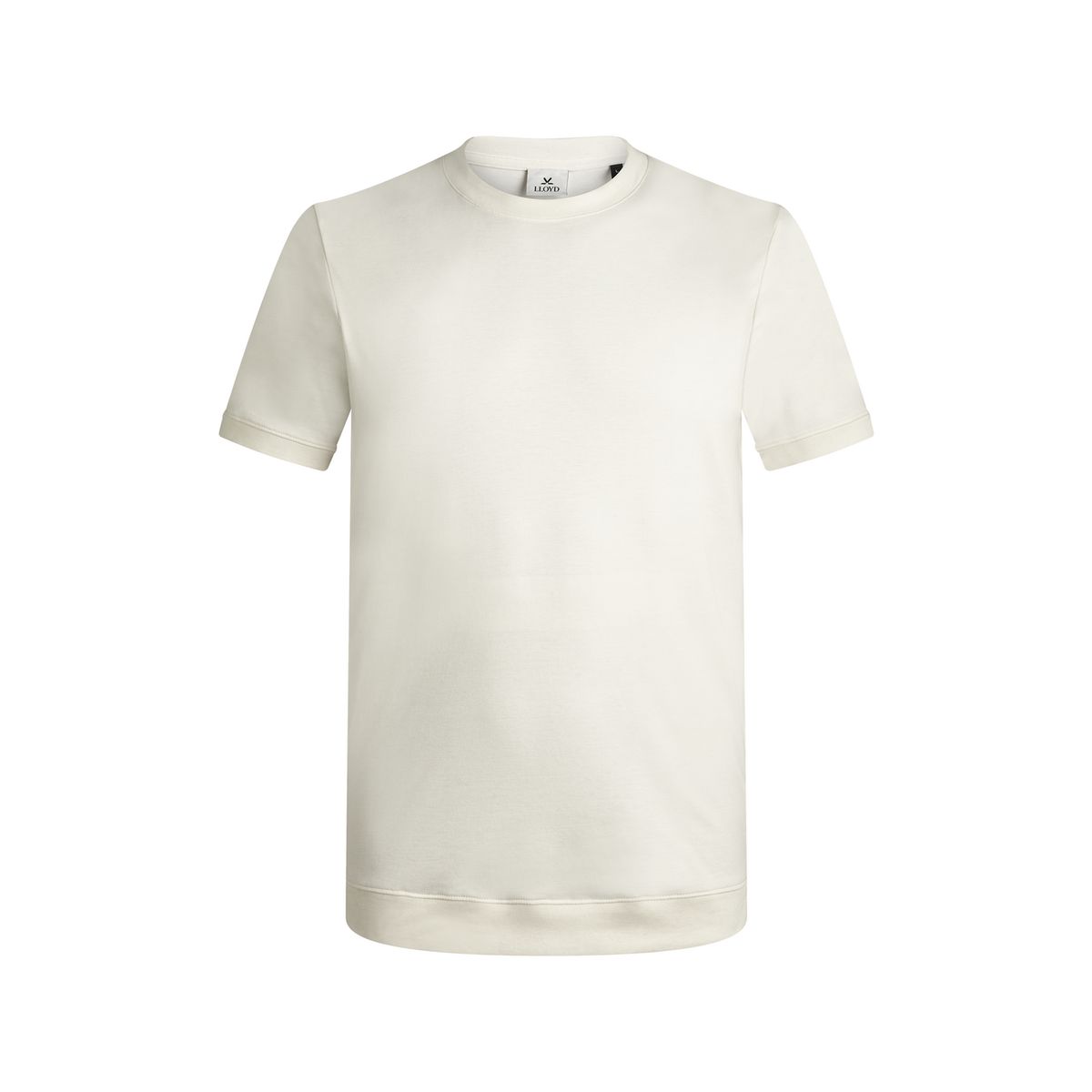 Strukturiertes Minimalistisches Rundhalsshirt