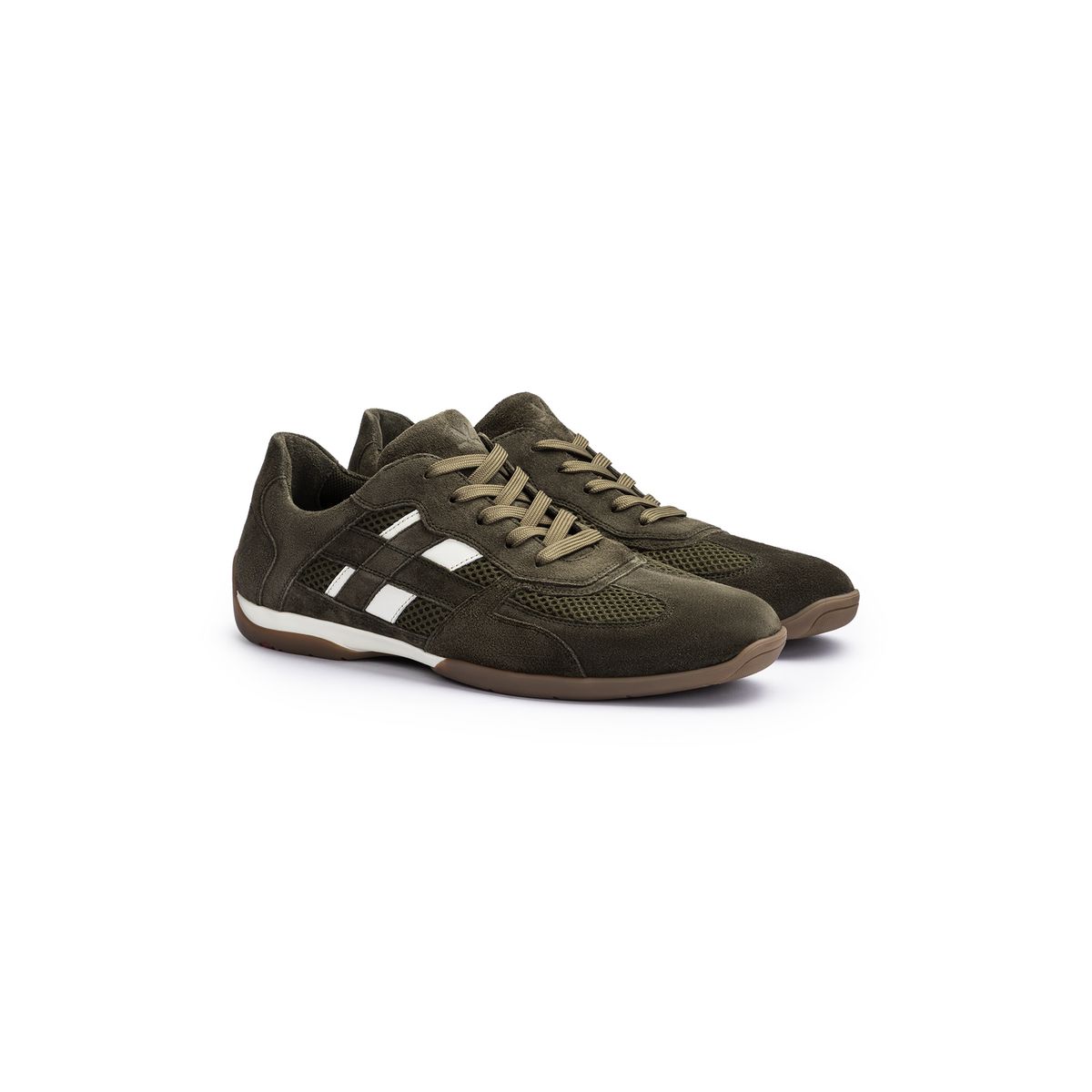 Atmungsaktiver Mesh- und Rauleder-Trainer