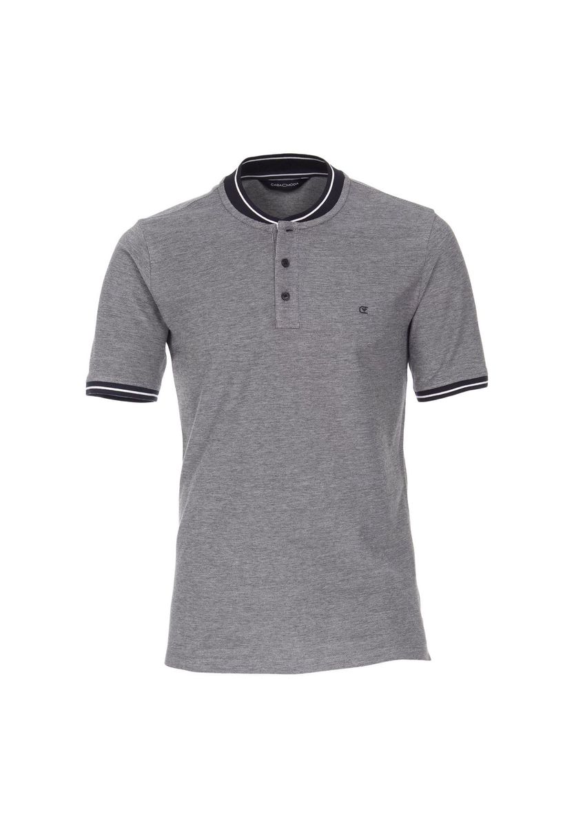 Lässiges Kragen Kurzarm Poloshirt