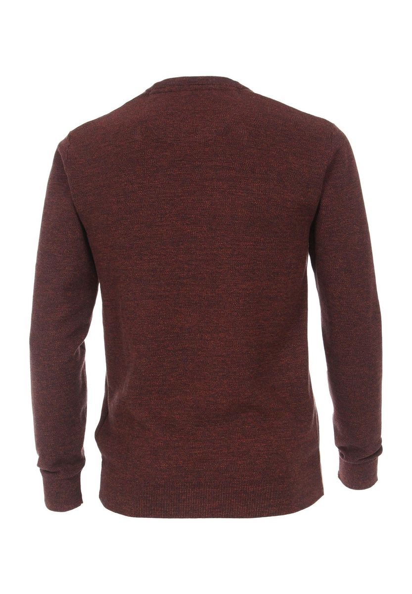 Klassischer Strickpullover mit Rundhalsausschnitt