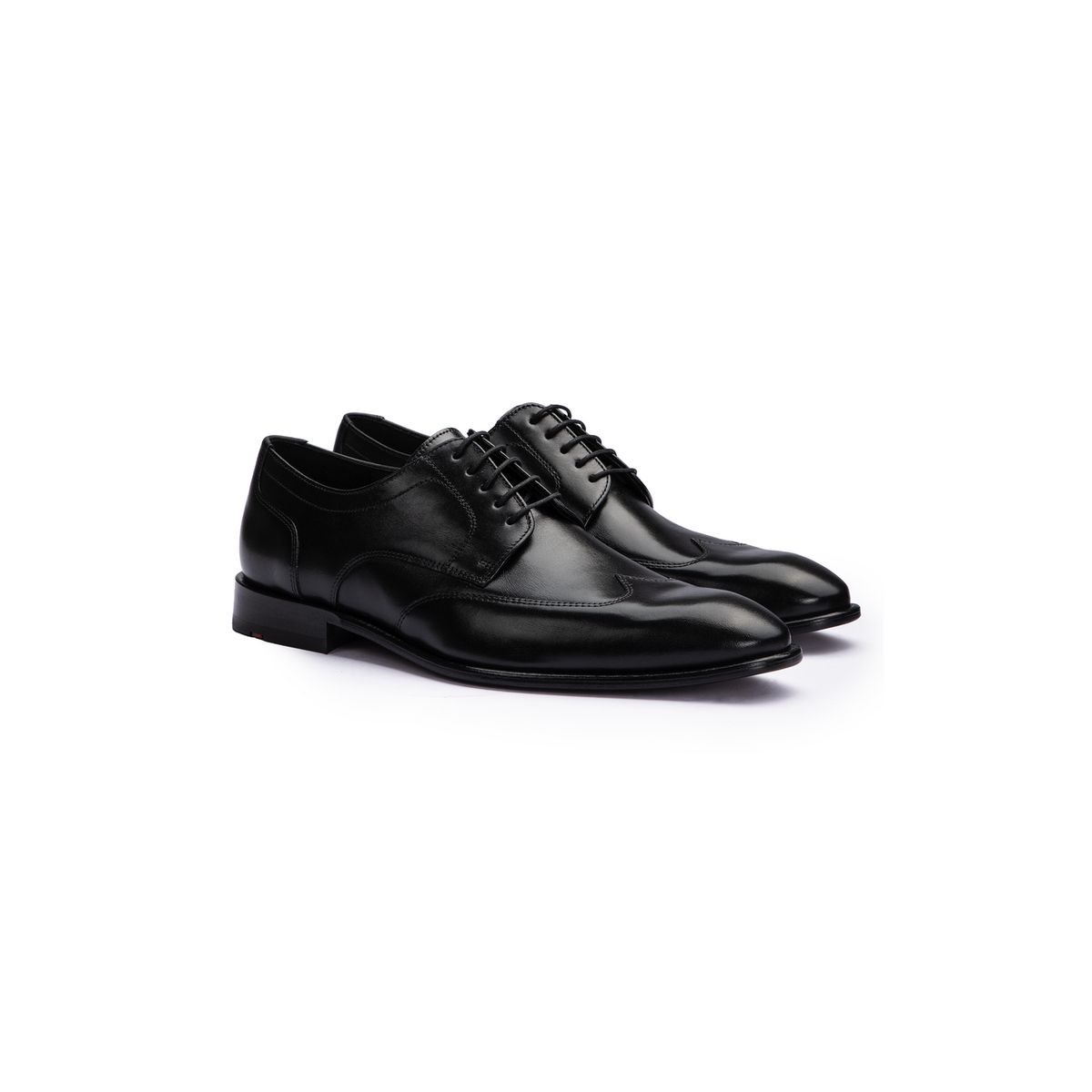 Elegante Derby-Schuhe aus Glattleder