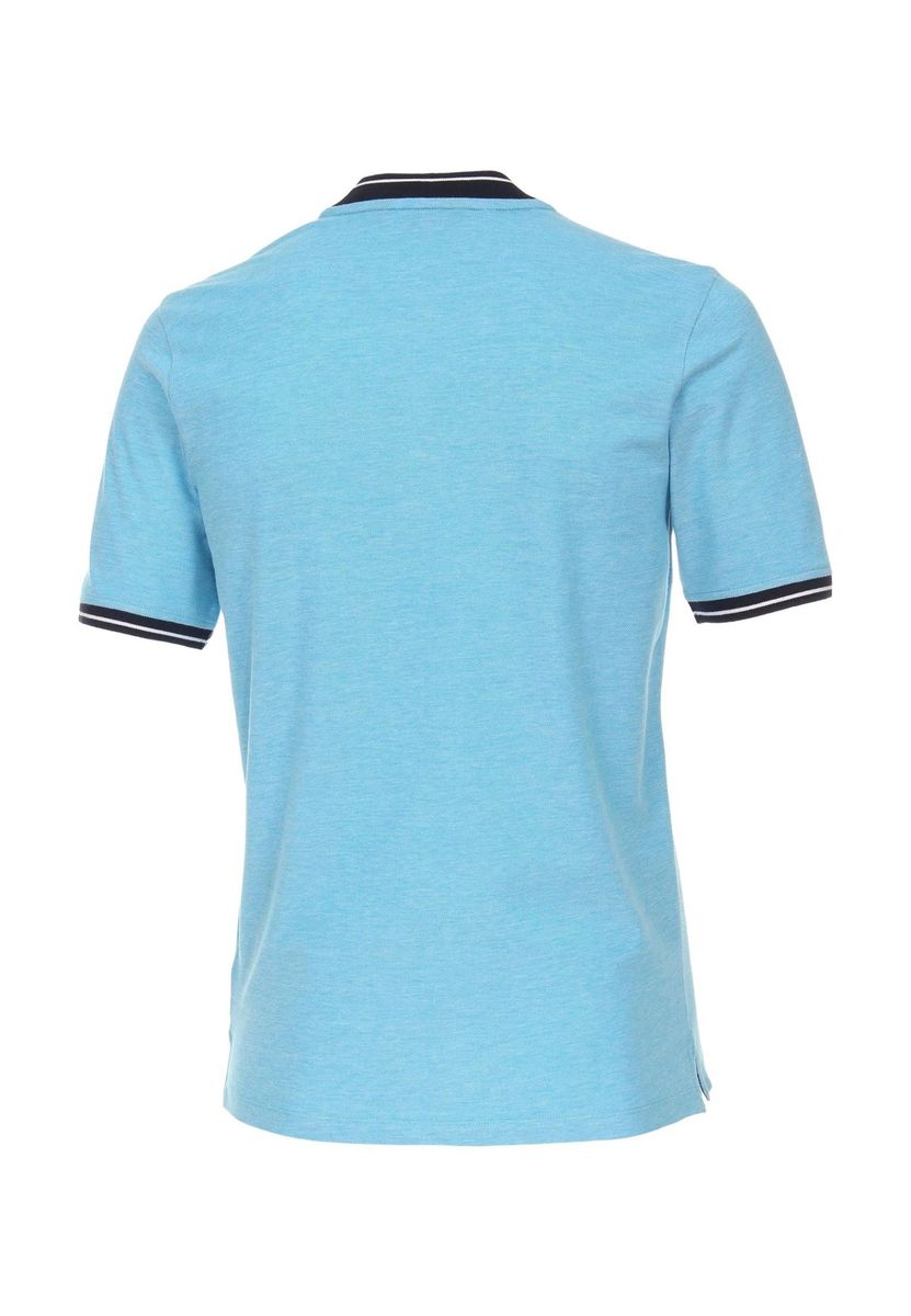 Poloshirt mit kurzem Arm und Stehkragen