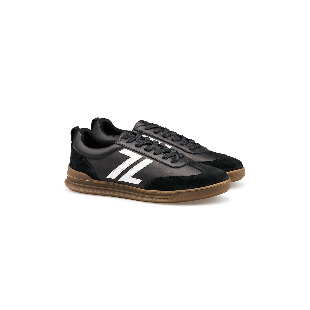 Retro Low-Top Ledersneaker